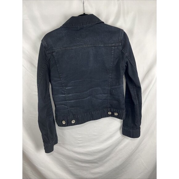 Carreli Jeans Vintage Black Jean Jacket Womens Size M - Picture 7 of 10